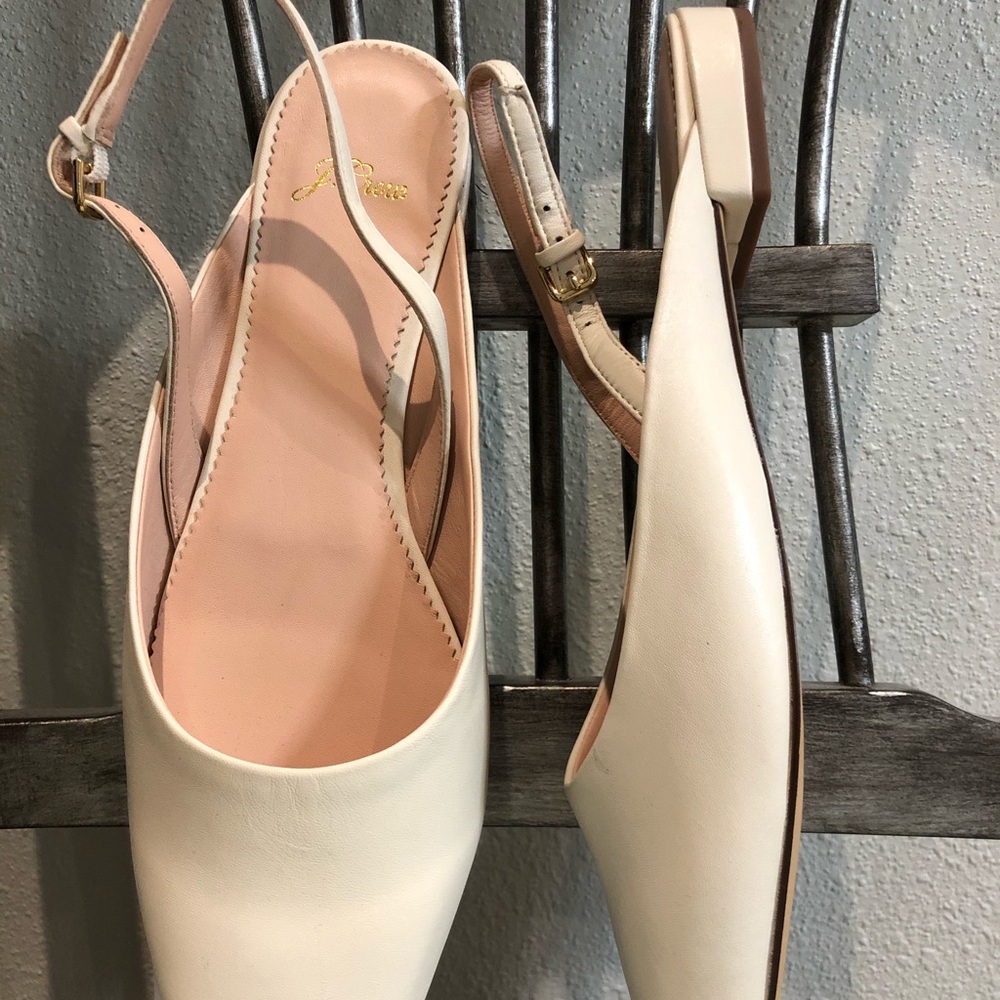 JCrew Ballerina Sling Back Flats